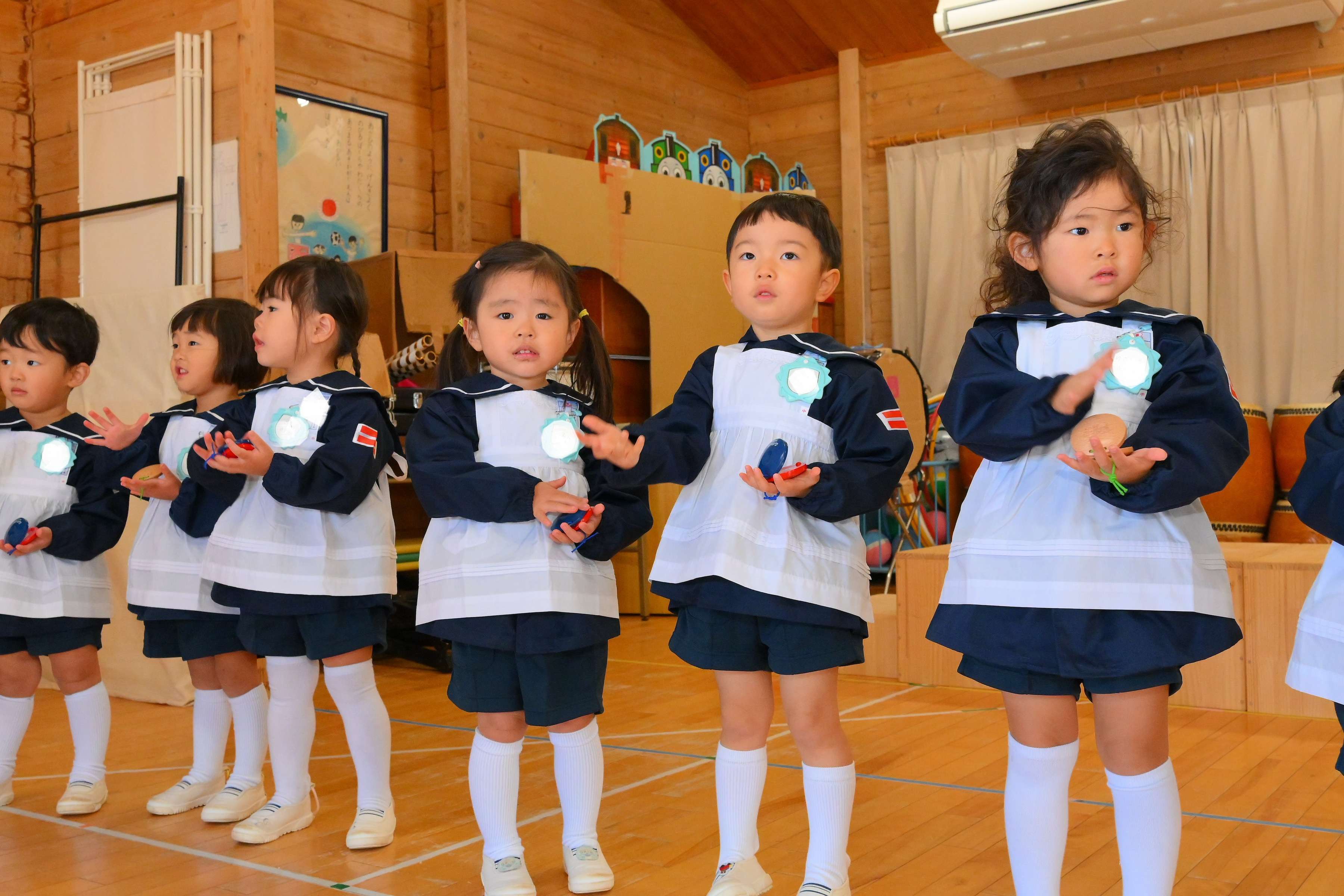 お遊戯会♪練習風景
